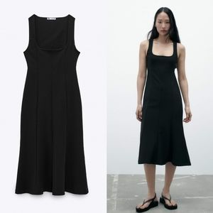 New Zara Midi Dress with Strapes - 8851/127